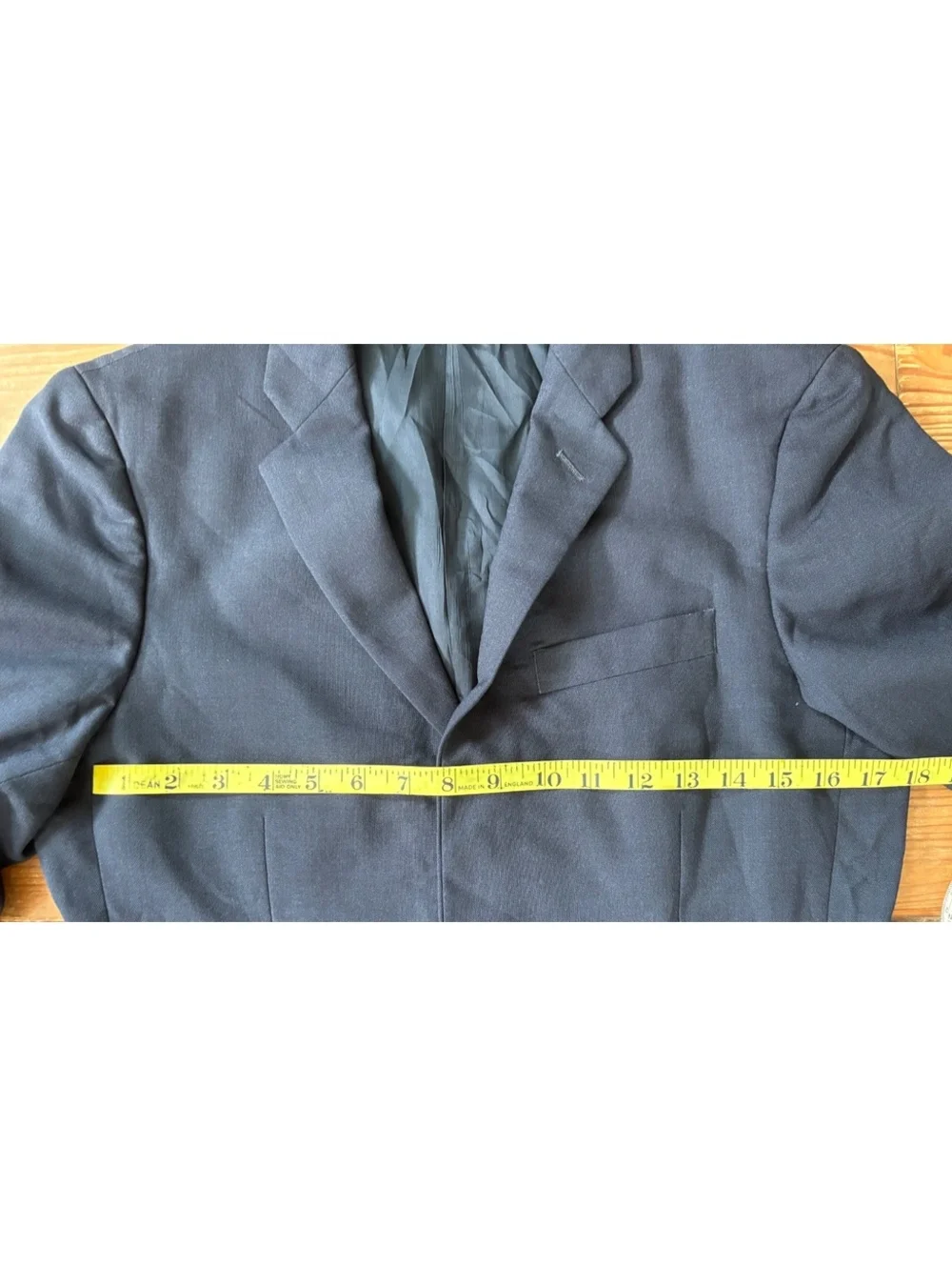 J.Crew Ludlow Thompson Wool Blazer Men’s 36S Navy Blue Two Button